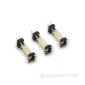 Plástico duplo de duas fileiras de cabeçalho de pino de 2,0 mm